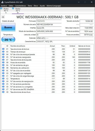 Disco Duro WD Blue 500GB SATA