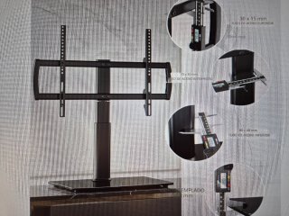 Hemudu Soporte TV pie universal Giratorio