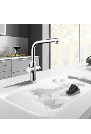 Grifo Clever Caiman 3 Vías Ósmosis / Agua Filtrad