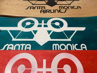Tablas Skate Old School Santa Monica