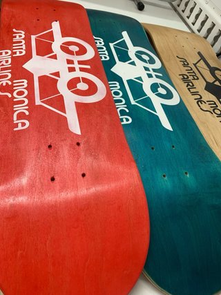 Tablas Skate Old School Santa Monica
