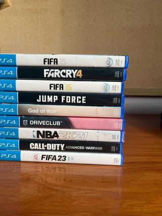 Lote 8 Juegos PS4: FIFA, Far Cry, God of War, NBA