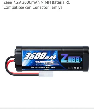 Coche RC Nikko Dictator Jr.III Turbo Bateria nueva