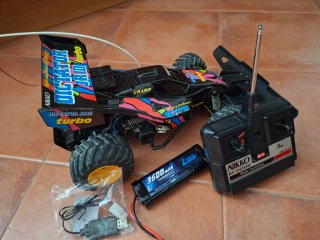 Coche RC Nikko Dictator Jr.III Turbo Bateria nueva