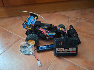 Coche RC Nikko Dictator Jr.III Turbo Bateria nueva