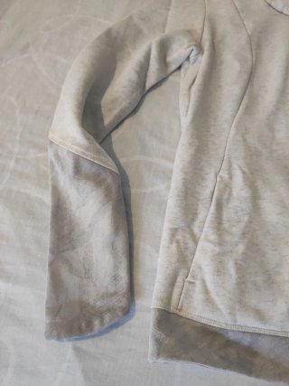 Sudadera niña cuello alto