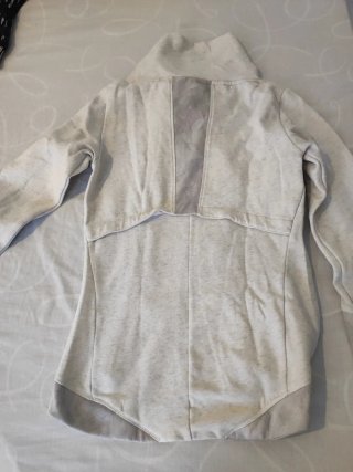 Sudadera niña cuello alto