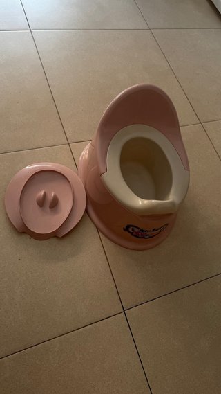 Orinal infantil rosa