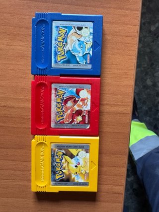 Pack 10 Juegos Pokémon Game Boy