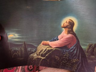 Dipinto a mano su pietra