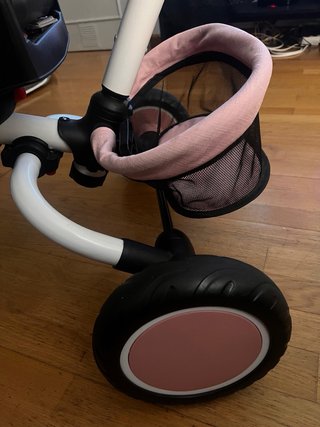 Triciclo evolutivo 6 en 1 plegable rosa