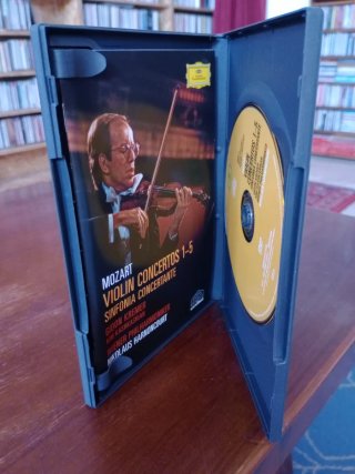 DVD Mozart: Conciertos Violín 1-5