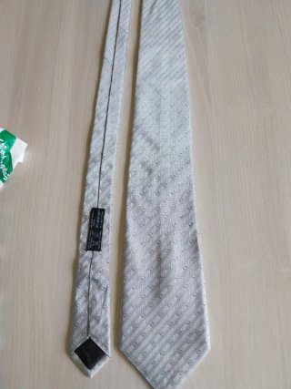 Corbata Canovas Club Gris/Plateada