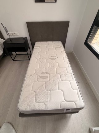Cama individual completa 90x190 cm