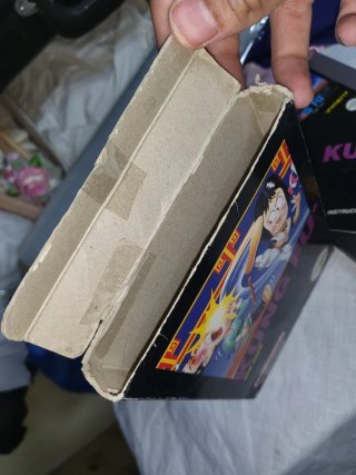 Kung Fu NES - Box Nero Completo in Spagnolo