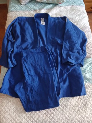 Kimono Judo/Jiu Jitsu Azul Talla 180 o a3