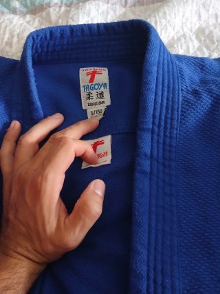 Kimono Judo/Jiu Jitsu Azul Talla 180 o a3