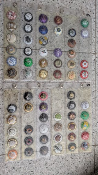 Collezione tappi di cava
