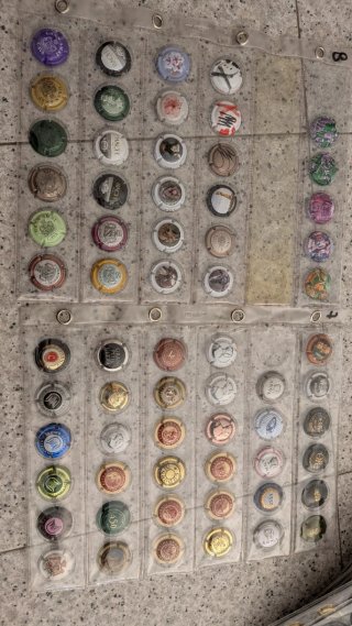 Collezione tappi di cava