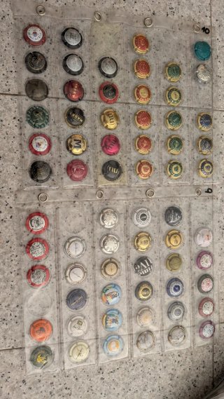 Collezione tappi di cava