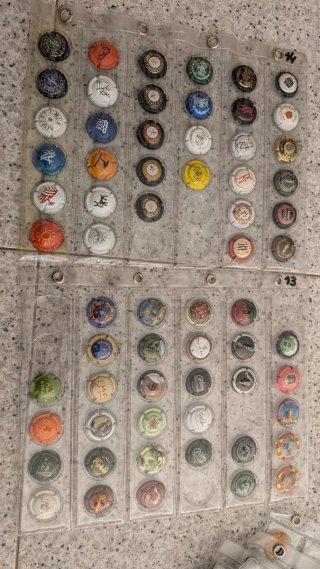 Collezione tappi di cava