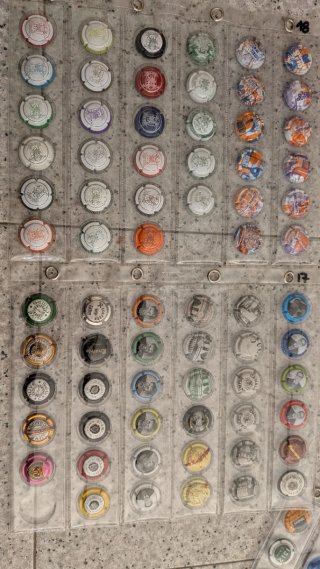 Collezione tappi di cava