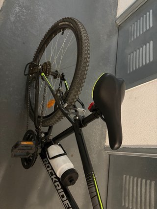Bicicleta Rockrider ST500 Negra/Verde