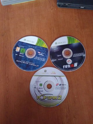 Xbox 360 Giochi: FIFA 18, L'Uomo Ragno 2, Topspin 2