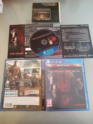 PS4 Metal Gear Solid V: The Phantom Pain Edición D