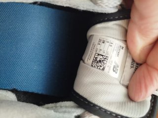 Zapatillas New Balance azules y Grises