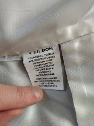 Chaleco cruzado Silbon para chaqué