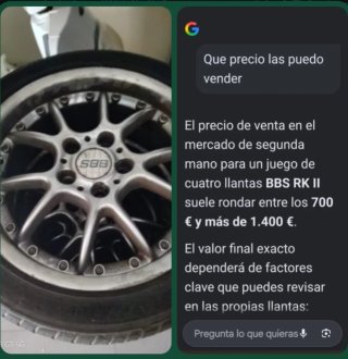 Llantas BBS RK II 17 pulgadas