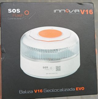 Baliza V16 SOS Flash Geolocalizada EVO
