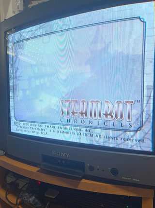 Steambot Chronicles PS2 Manual y CD