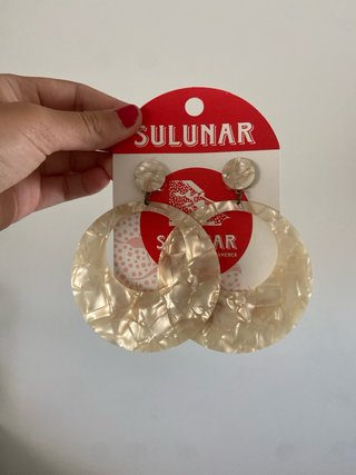 Pendientes Flamenca SULUNAR Rojos