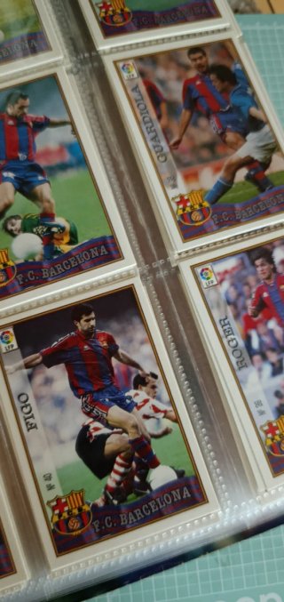Lote 117 Cartas Mundicromo Liga 97/98