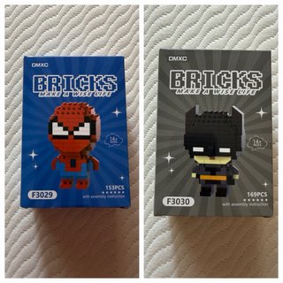 Figuras de bloques tipo LEGO – Elige 3 por 10 €