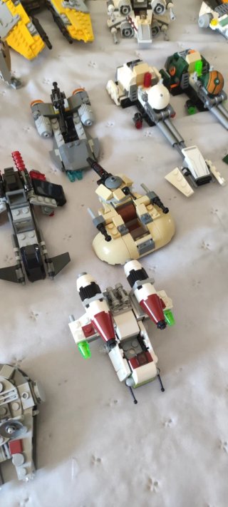 Lote Naves Star Wars Lego