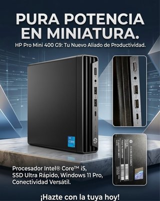 HP Pro Mini 400 G9 PC Intel Core i5 13th m.2