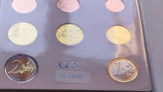 Monedas estuche Euros Vaticano 2026 Papa León XIV