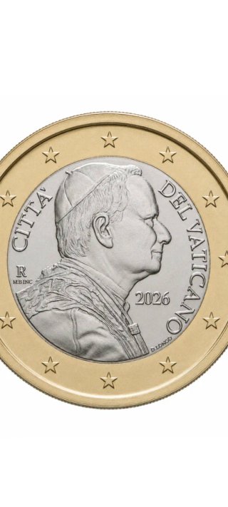 Monedas estuche Euros Vaticano 2026 Papa León XIV