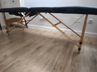 Camilla plegable masaje/estética madera. Toplife