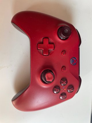 Mando Xbox Rojo y Marrón