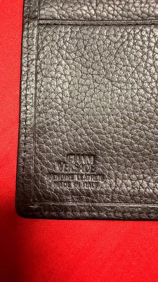 Portafoglio Versace Bifold Pelle Nero