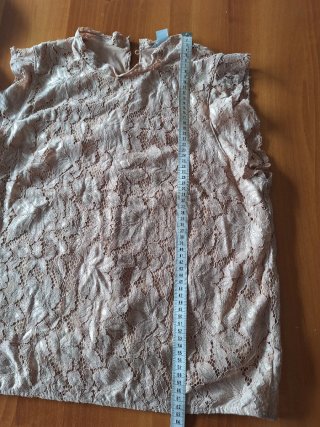 Blusa donna pizzo rosa antico