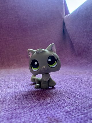 Littlest Pet Shop Gato Cinzento #1035