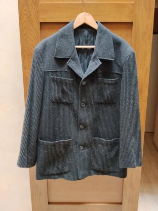 Chaqueton gris hombre