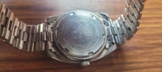 Reloj Seiko 17 Jewels Plata y Blanco