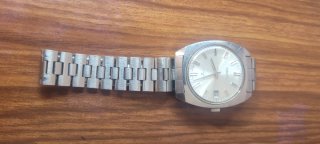 Reloj Seiko 17 Jewels Plata y Blanco