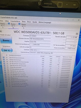 2x WD 500GB Disco Duro SATA